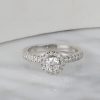 GIA .30 Carat Diamond Engagement Ring Platinum ER0503-PT