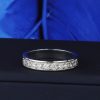 .40 CTW Diamond Half Eternity Ring Platinum HE427-2 PT